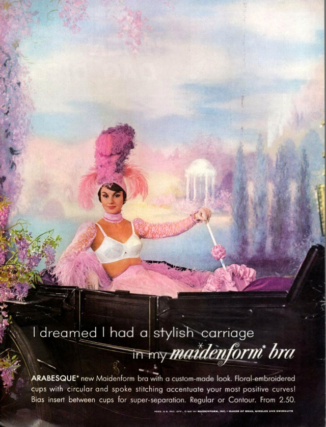 I Dreamed” Maidenform Bra Ad Campaign From the Mid-20th Century ~  Vintage Everyday