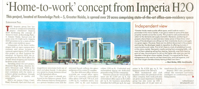 Imperia Structures project H2O in media coverage