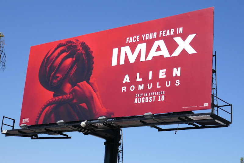 Alien Romulus movie billboard