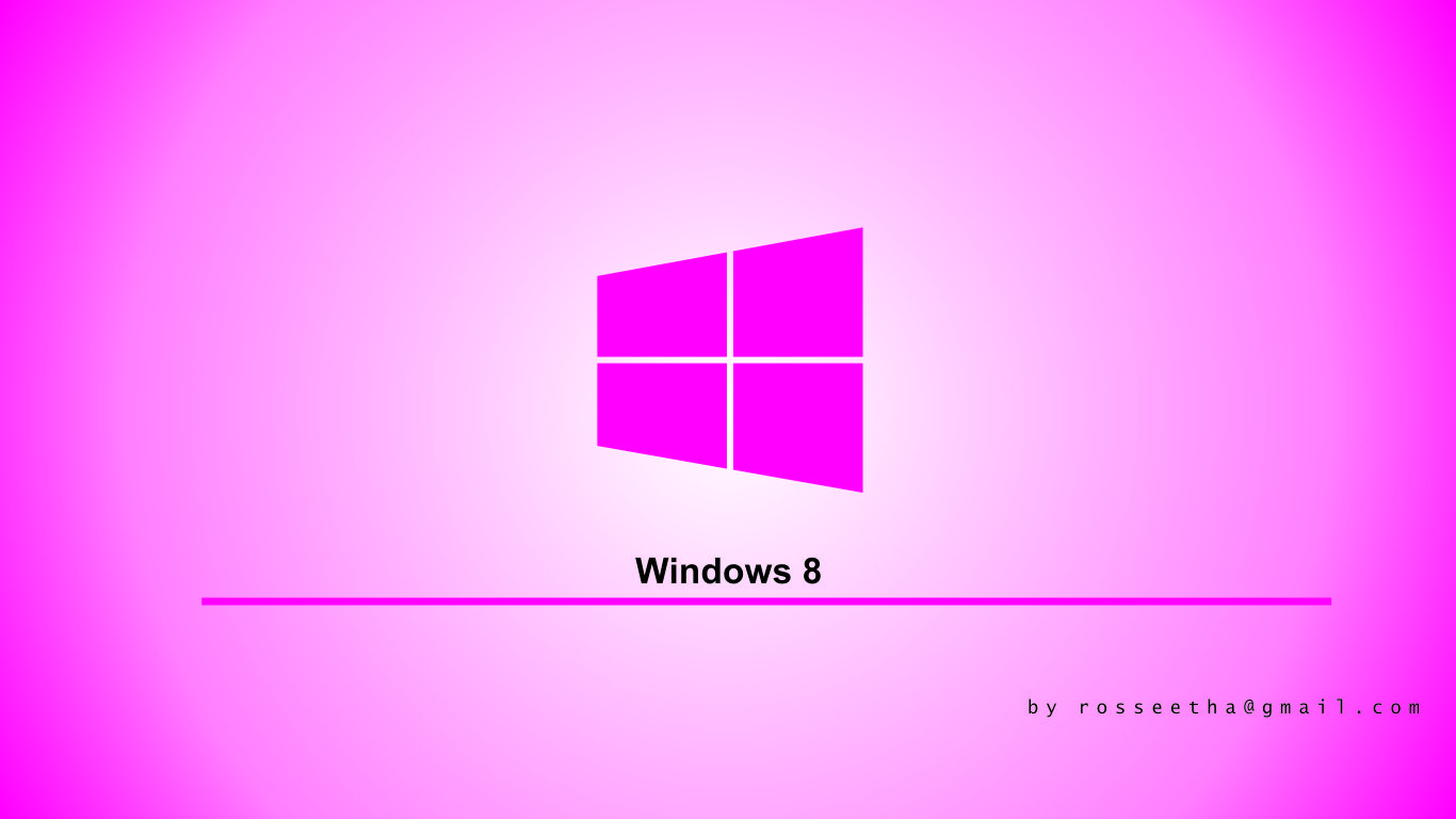 Membuat Wallpaper (Laptop 14") Windows 8 - Rosh See Tha 