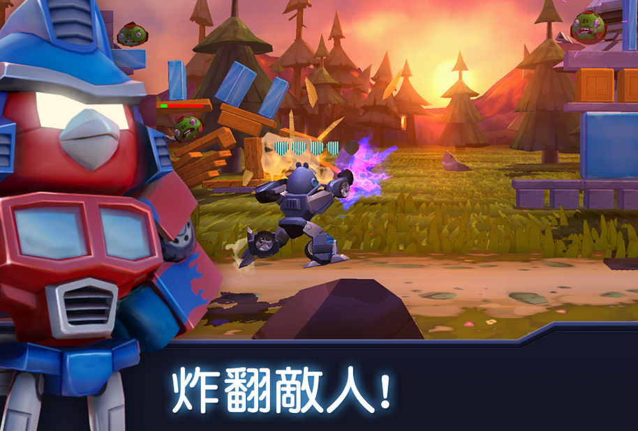 憤怒鳥 變形金剛 APK 下載 ( Angry Birds Transformers APK ) 