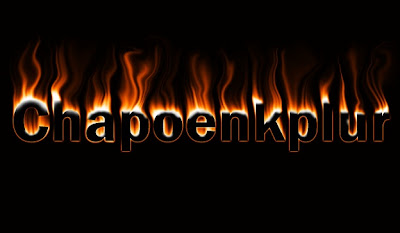 Cara Membuat Efek Tulisan Terbakar Api Di Photoshop