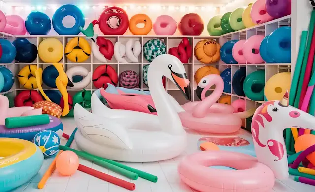 Pool Float Storage ideas