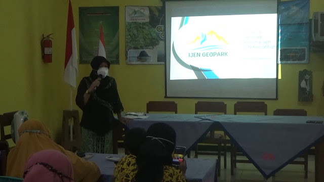 SOSIALISASI GEOPARK IJEN BANYUWANGI BERSAMA KOMITE BESERTA KOORDINATOR PAGUYUBAN