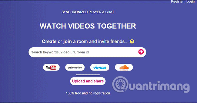 Watch YouTube, online movies with friends far away with MyCicle.