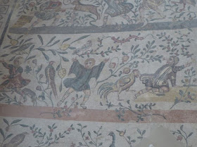 mosaico con bambini alla villa romana del casale