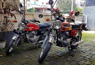 Honda CB200 twiN 1975 full paper +pajak ON+90% originaL HM354..tinggal pilih.