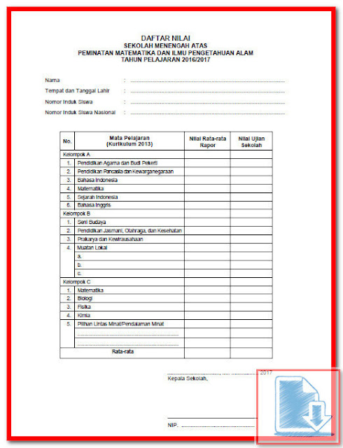  Dalam Pencetakan blanko ijazah pada satuan pendidikan dasar dan menengah harus sesuai den Contoh Format Blanko Ijazah UN & SHUN 2017 Sesuai PERMENDIKBUD No 14 Tahun 2017