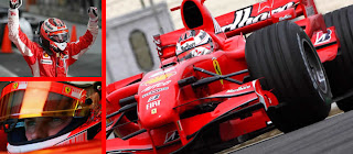auguri KIMI RAIKKONEN, Il pilota della Ferrari F1 2007