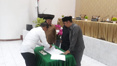 Pemko Dan DPRD Sawahlunto Sepakati KUPA - PPAS P - APBD 2019