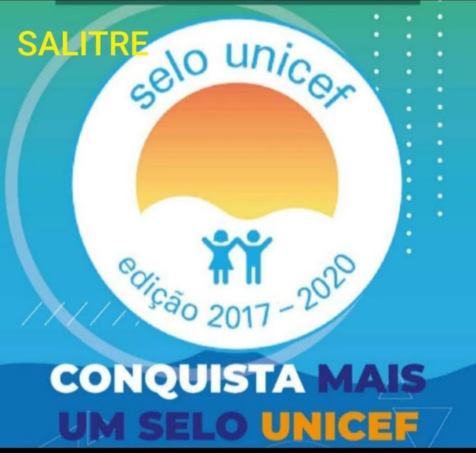 Salitre Conquista mais um selo unicef