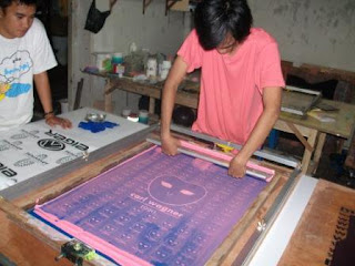 sablon kaos 