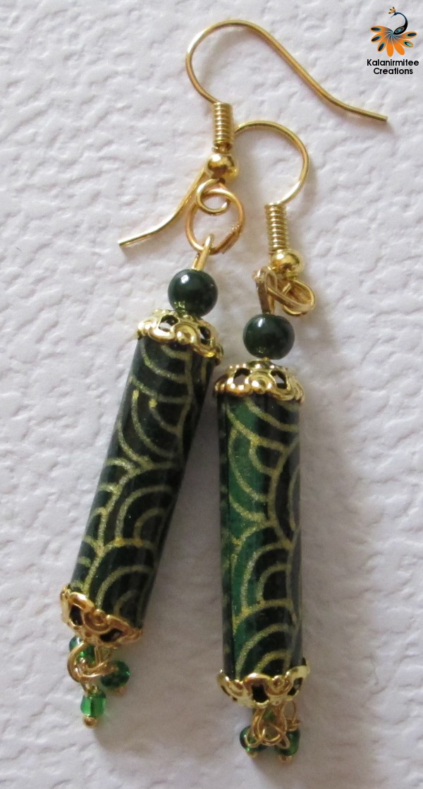 JoHa Designs - Handcrafted Sisley Paper Bead Chandelier Earrings – NATURAWL