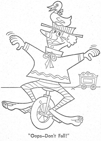 palhaço-colorir-Clowns To Color-coloring page-00016