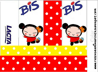 Pucca, Free Printable  Labels.