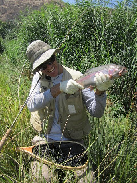 fly fishing in Iran