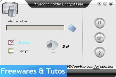1 Second Folder Encryption : protégez vos données en les cryptant