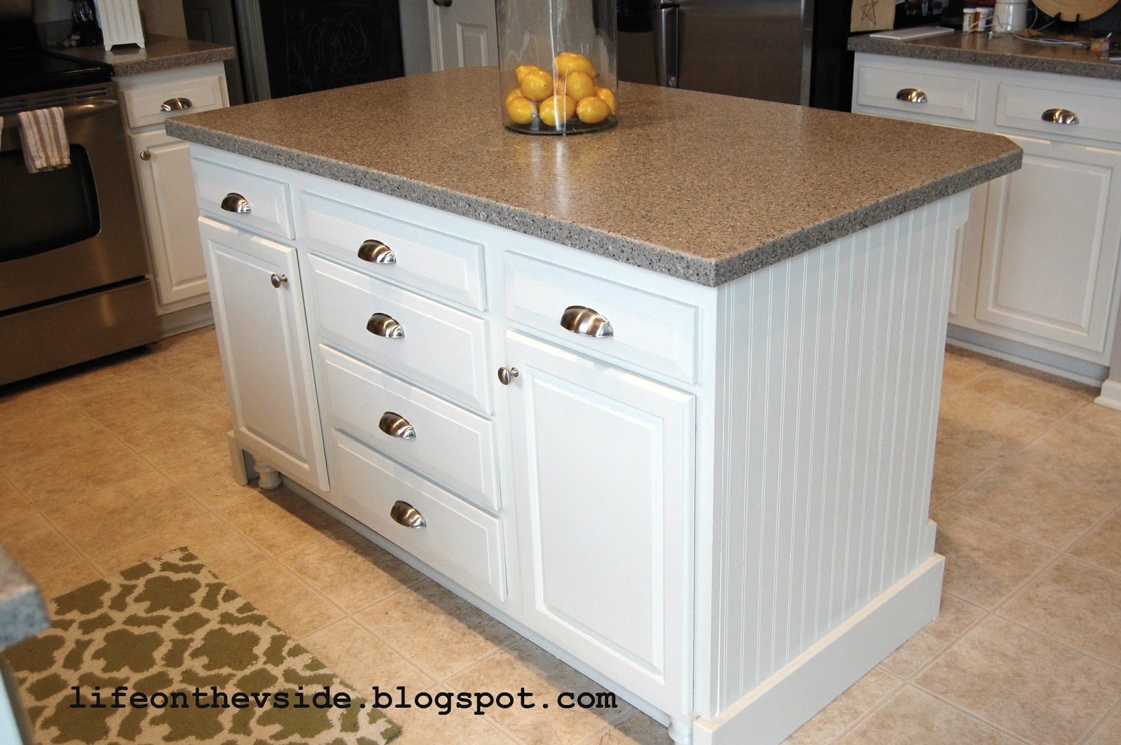 On The V Side Painting Kitchen Cabinets Tutorial