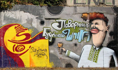 Graffiti Jalanan yang Kreatif Ala Ukraina  Info Menarik