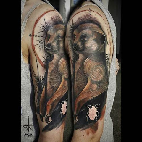 Exciting Graphic Tattoos by Sanni Tormen