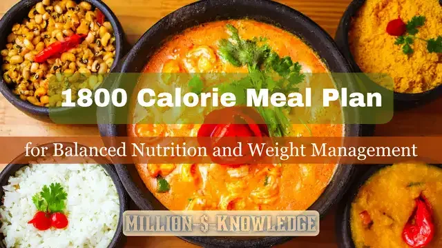 1800 Calorie Meal Plan