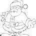 PAPAI NOEL PARA COLORIR