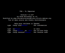 Belajar Menggunakan Teks Editor Vim di GNU / Linux 