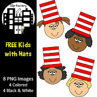  Clip Art Kids in Hats