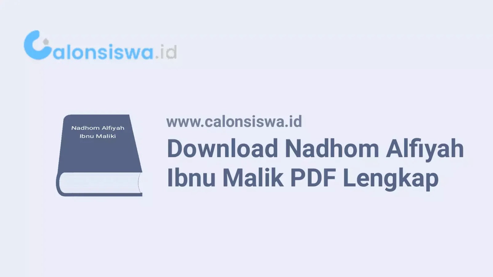 Download Nadhom Alfiyah Ibnu Malik PDF Lengkap