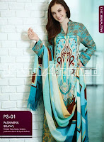 Winter Pashmina Shawls 2013-2014 By Gul Ahmed-02