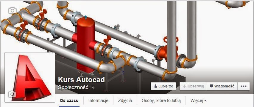 Facebook - kurs Autocad