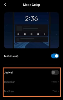 Cara Mengaktifkan Dark Mode di Xiaomi MIUI 11