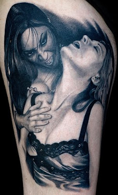 Vampire Tattoo Design Picture Gallery - Vampire Tattoo Ideas