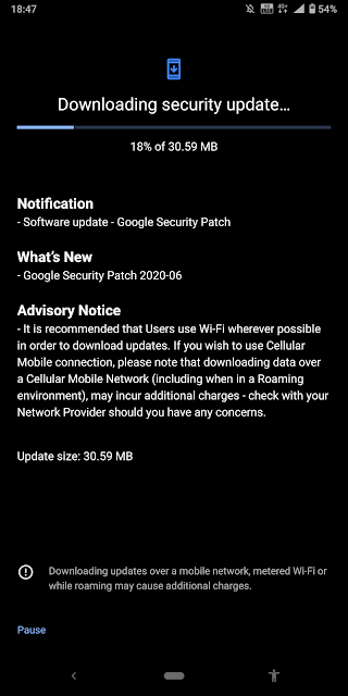 Nokia 9 PureView receiving June 2020 Android Security patch