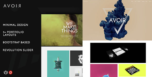 Download AVOIR - Creative Portofolio BOOTSTRAP Template