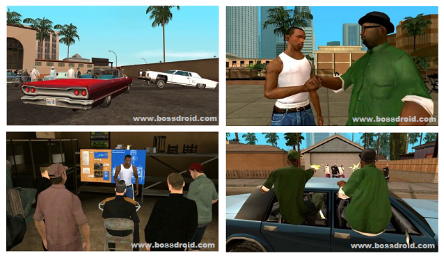 Download Grand theft auto (GTA) Lite San Andreas v1.0.8 APK DATA