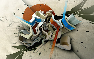 abstract 3d art background wallpaper