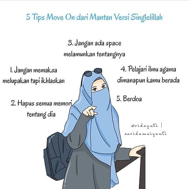 Gambar Kartun Muslimah Dengan Kata Kata Mutiara Gambar 