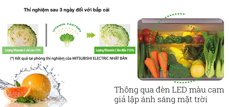 Tủ lạnh Mitsubishi Electric Inverter 564 lít MR-LX68EM-GSL