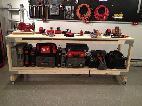 One Project Closer's Workbench. Praying that mine will turn out this