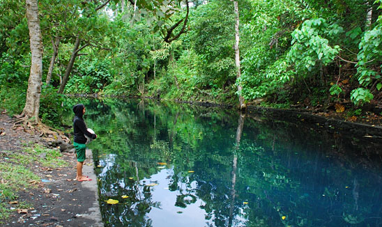 Telaga Biru - Wisata Halmahera Utara (Wilayah Galela)