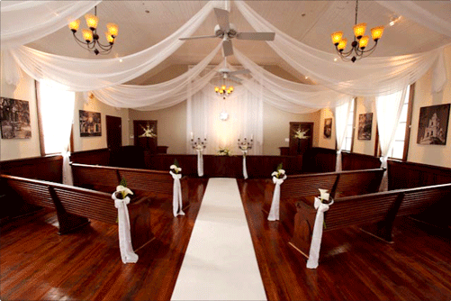 W Drapings Florida teams up with Winter Park Wedding Chapel for Custom 