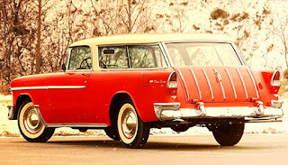 1955 Chevrolet Nomad Wagon Rear