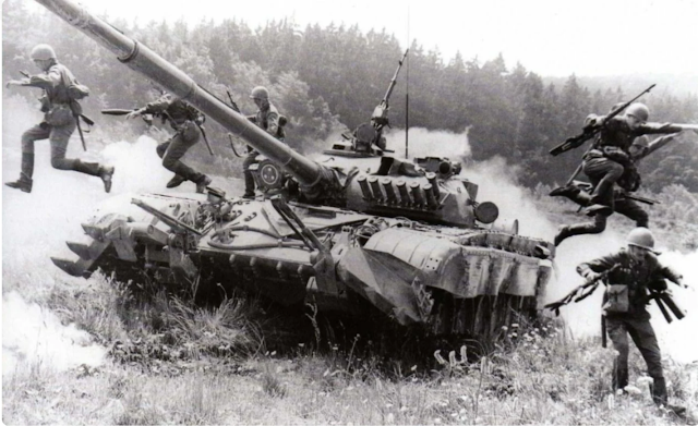Десантирование с Т-72