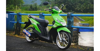 Tampilan Modifikasi Motor Beat Simple