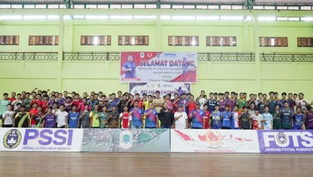 Asosiasi Futsal Kabupaten Kapuas Hulu Seleksi Atlet Futsal Target Emas Porprov XIII Kalbar