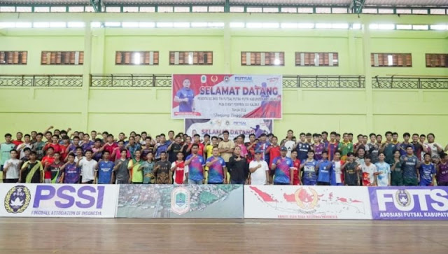 Asosiasi Futsal Kabupaten Kapuas Hulu Seleksi Atlet Futsal Target Emas Porprov XIII Kalbar