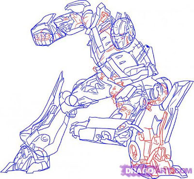 Transformers Coloring Pages Optimus Prime