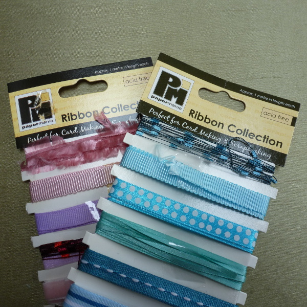Decorative patterned craft ribbons sewing handmade projects