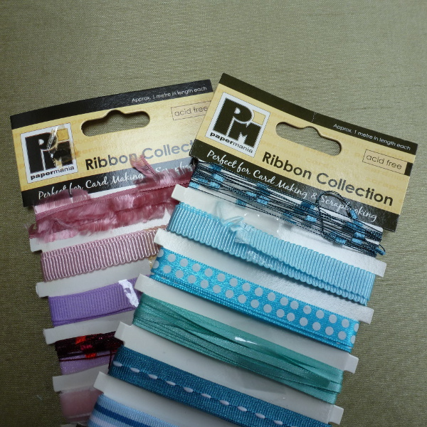 Decorative patterned craft ribbons sewing handmade projects